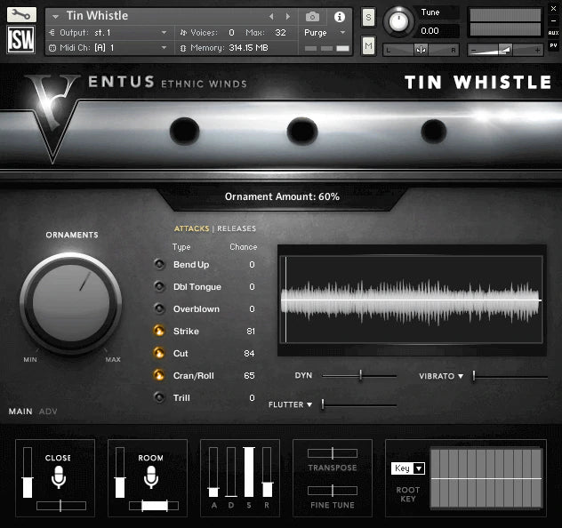 Impact Soundworks Ventus Ethnic Winds 1-5 Bundle