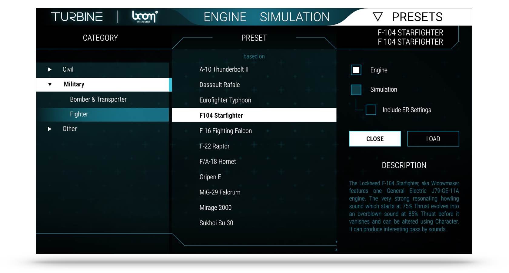 BOOM Library Turbine