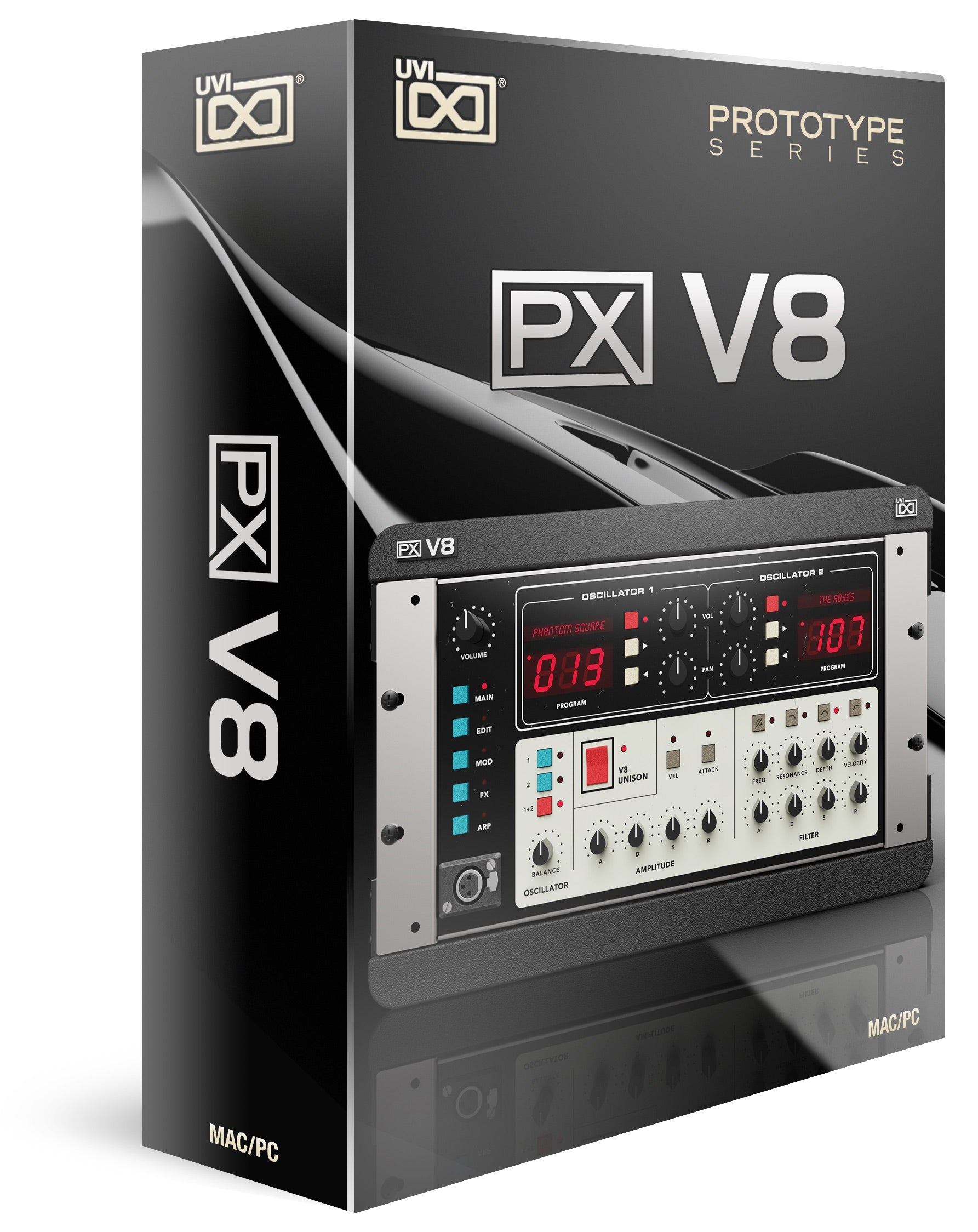 UVI PX V8 Box