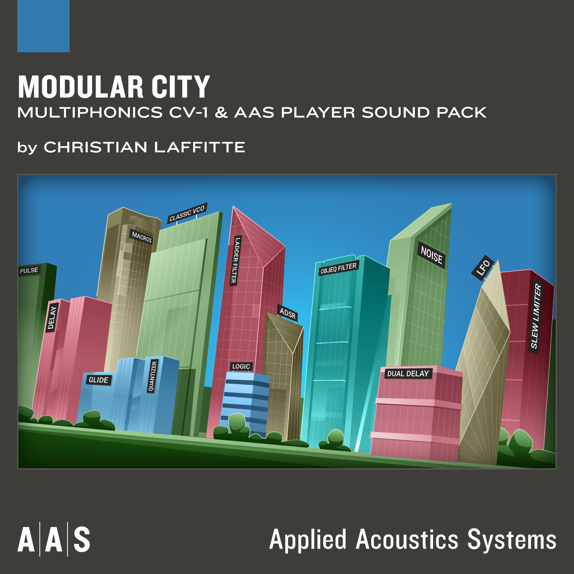 AAS Modular City - Sound Pack for Multiphonics CV-2