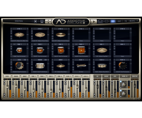 XLN Audio United Heavy ADPACK - AD2