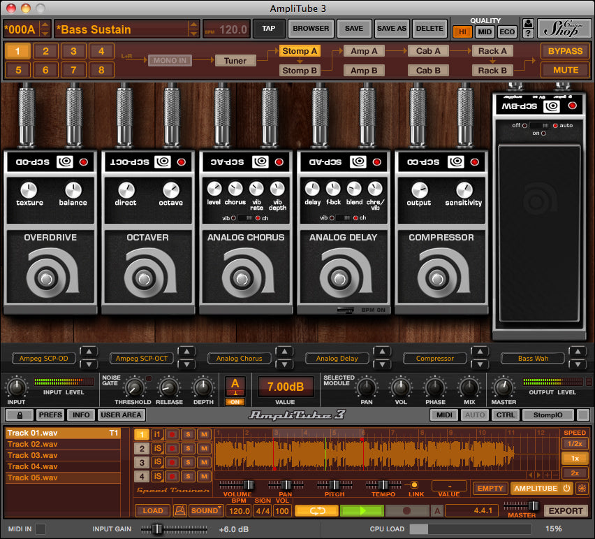 IK Multimedia Ampeg SVX 1 & 2 Bundle