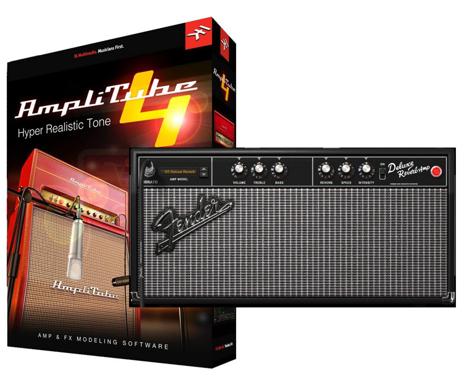IK Multimedia AmpliTube 4 + Fender Power Duo Bundle