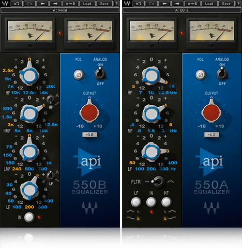 Waves API 550A + 550B