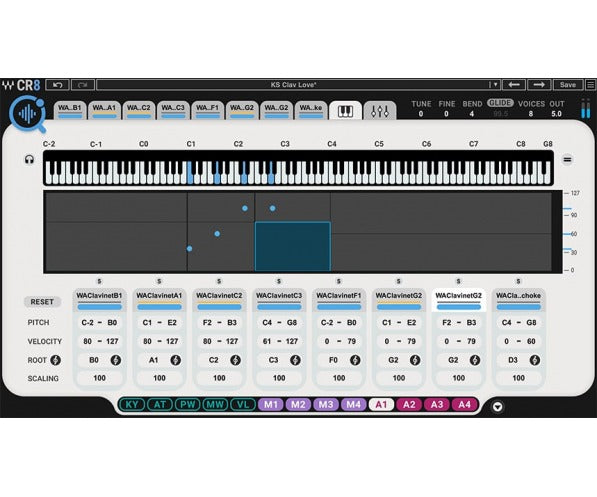 Waves CR8 Creative Sampler