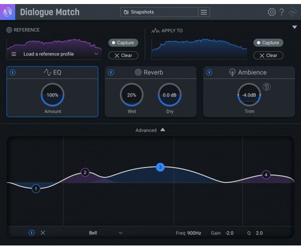 iZotope Dialogue Match