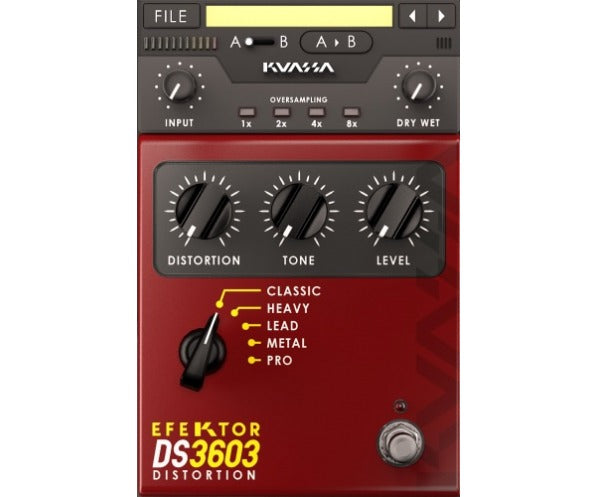 Kuassa Efektor DS3603 Distortion