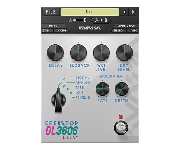 Kuassa Efektor DL3606 Delay