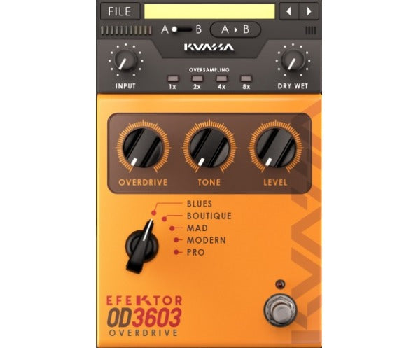 Kuassa Efektor OD3603 Overdrive