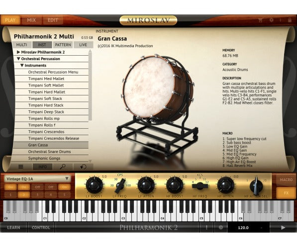 IK Multimedia Orchestral Percussion