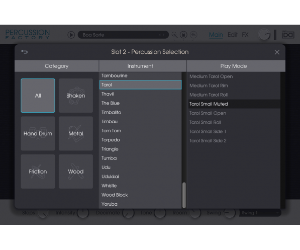 UVI Percussion Factory