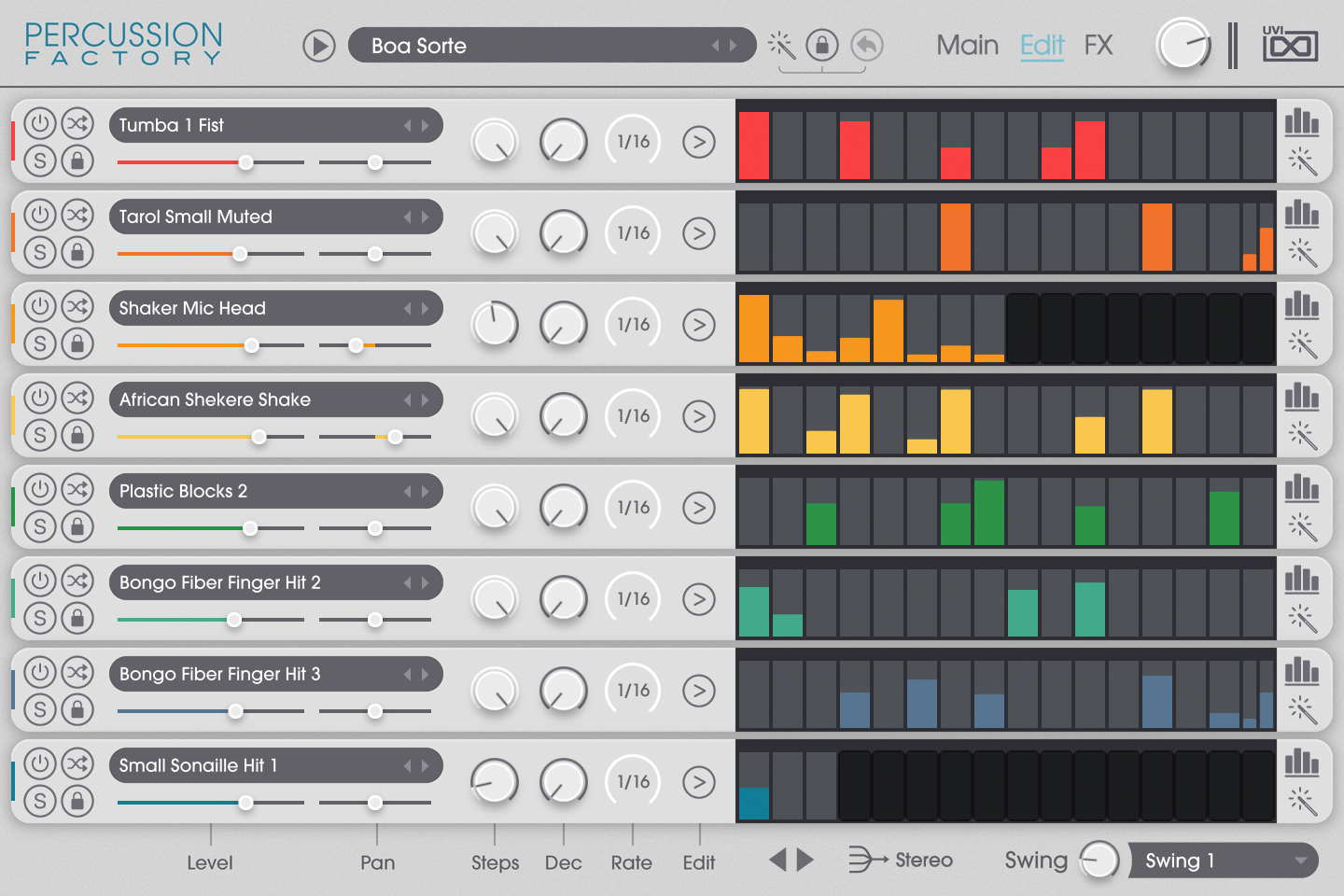 UVI Percussion Factory