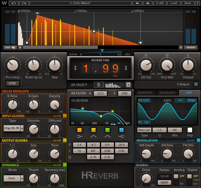 Waves H-Reverb Hybrid Reverb