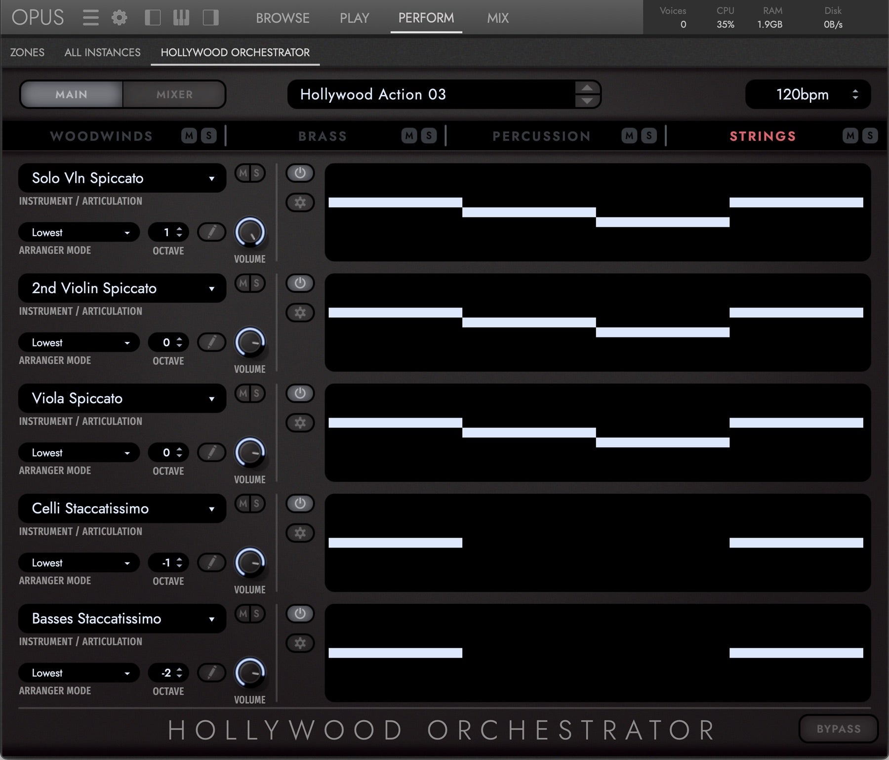 EastWest Hollywood Orchestra Opus - Diamond Edition Orchestrator