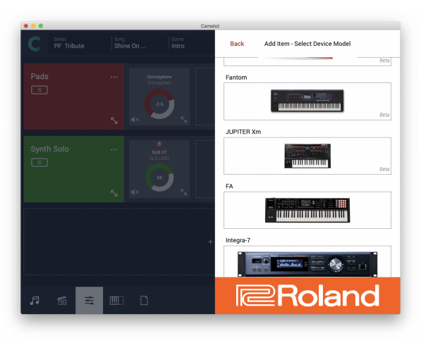 Audio Modeling Camelot Pro