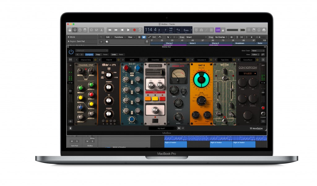 IK Multimedia T-RackS MIXBOX MacBook Pro