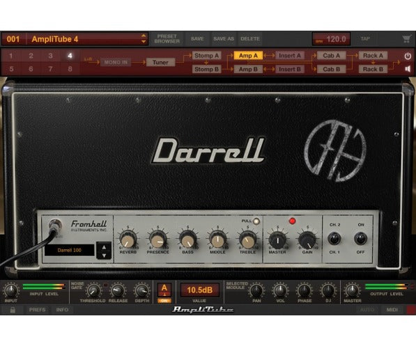 IK Multimedia AmpliTube Dimebag Darrell CFH Collection