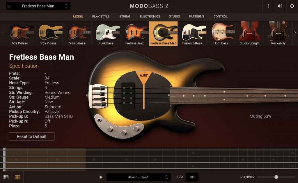 IK Multimedia MODO Bass 2