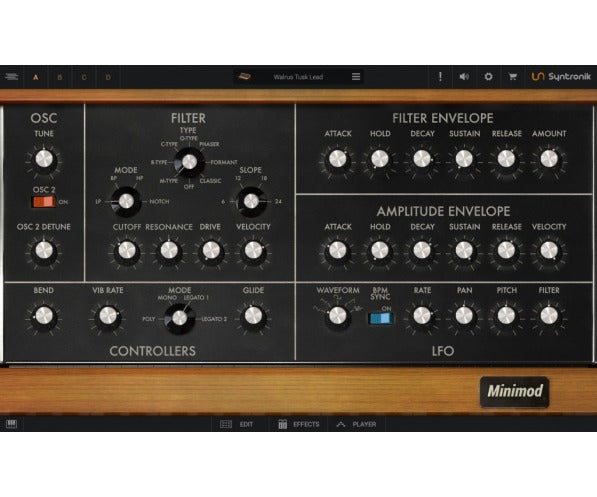 IK Multimedia Syntronik 2 SE