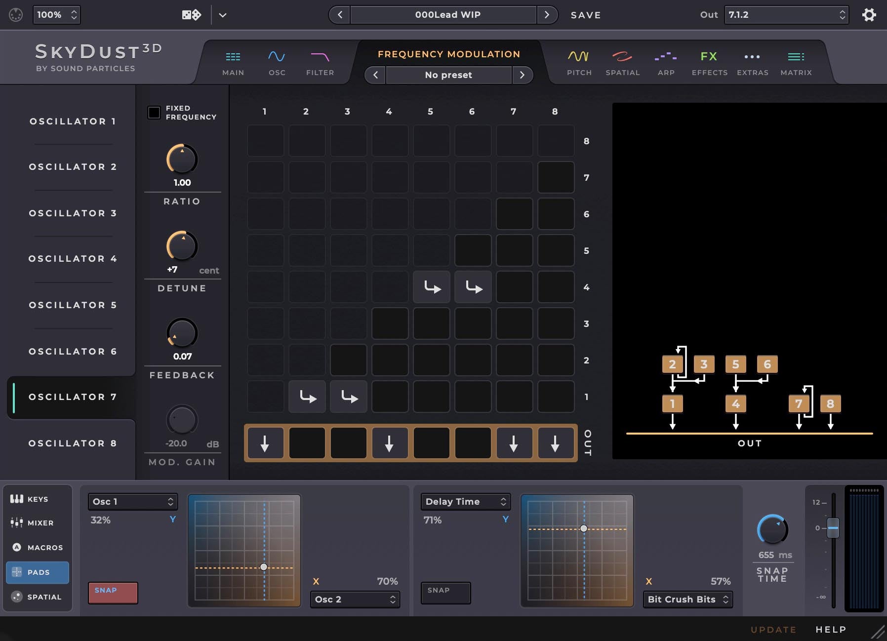Sound Particles SkyDust 3D
