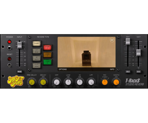 IK Multimedia T-RackS Sunset Sound Studios Reverb