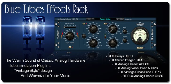 Nomad Factory Blue Tubes Effects Pack