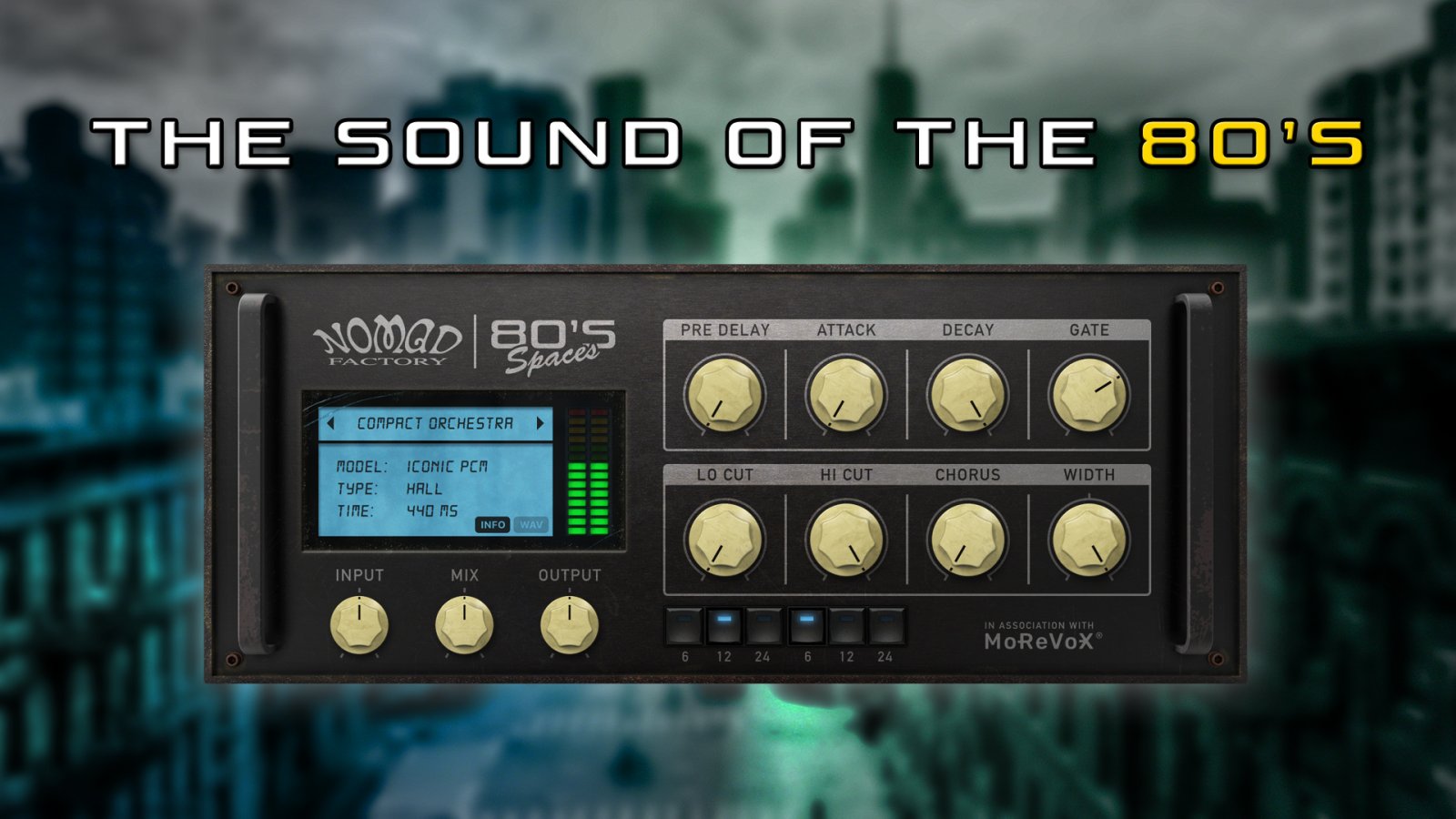 Nomad Factory 80s Spaces