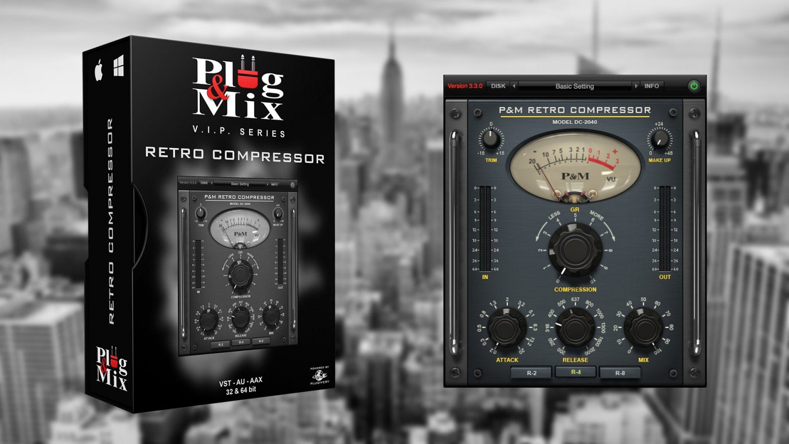 Plug And Mix Retro Compressor