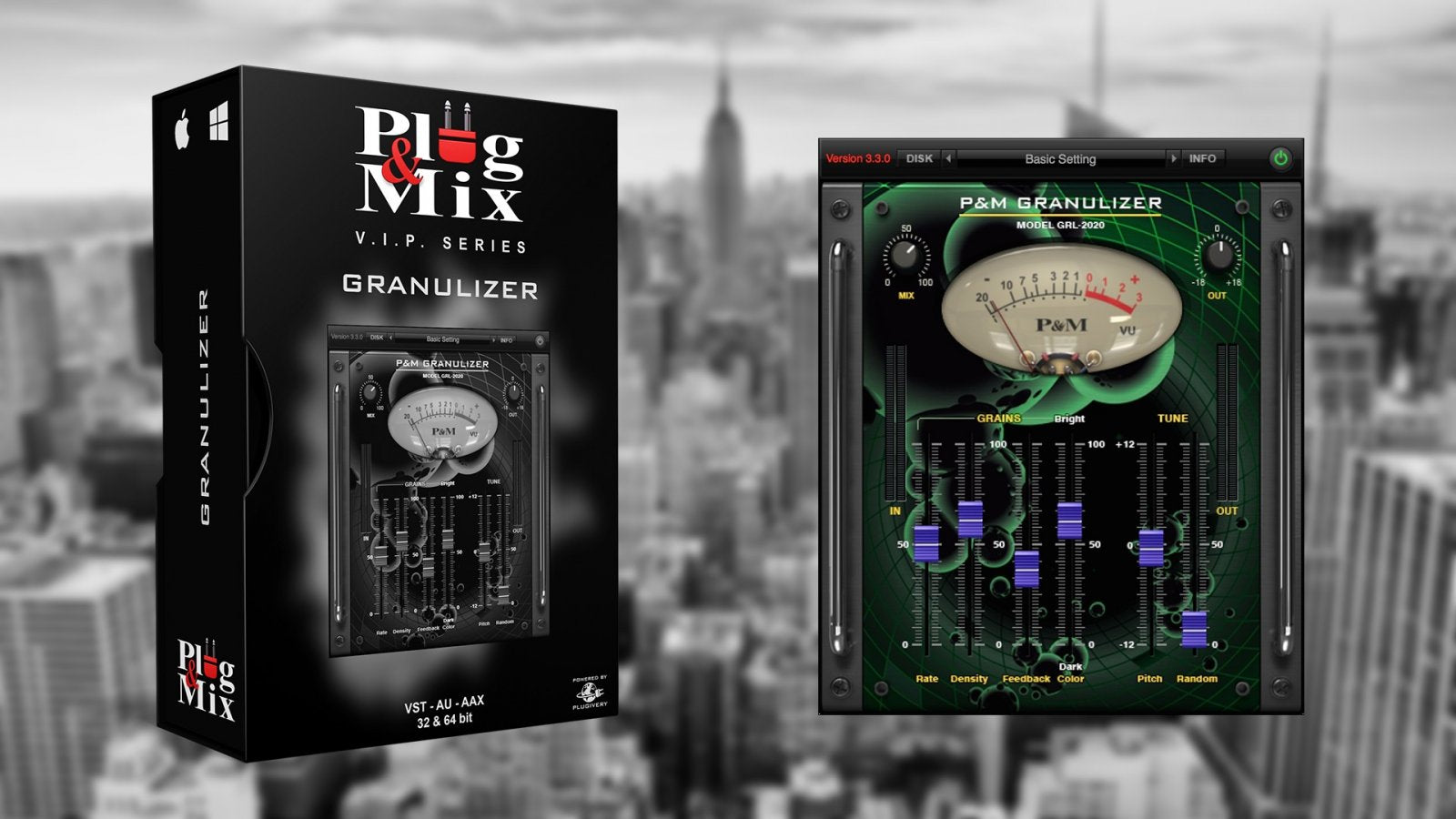 Plug And Mix Granulizer