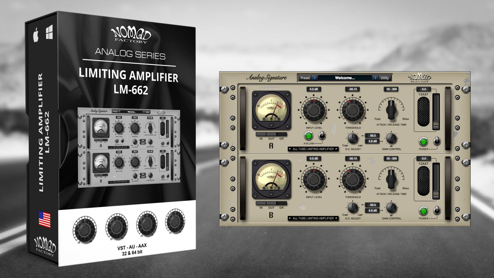 Nomad Factory ASP Limiting Amplifier LM-662