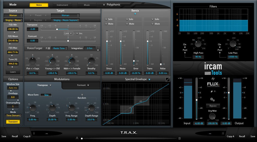 Flux Ircam Trax V3