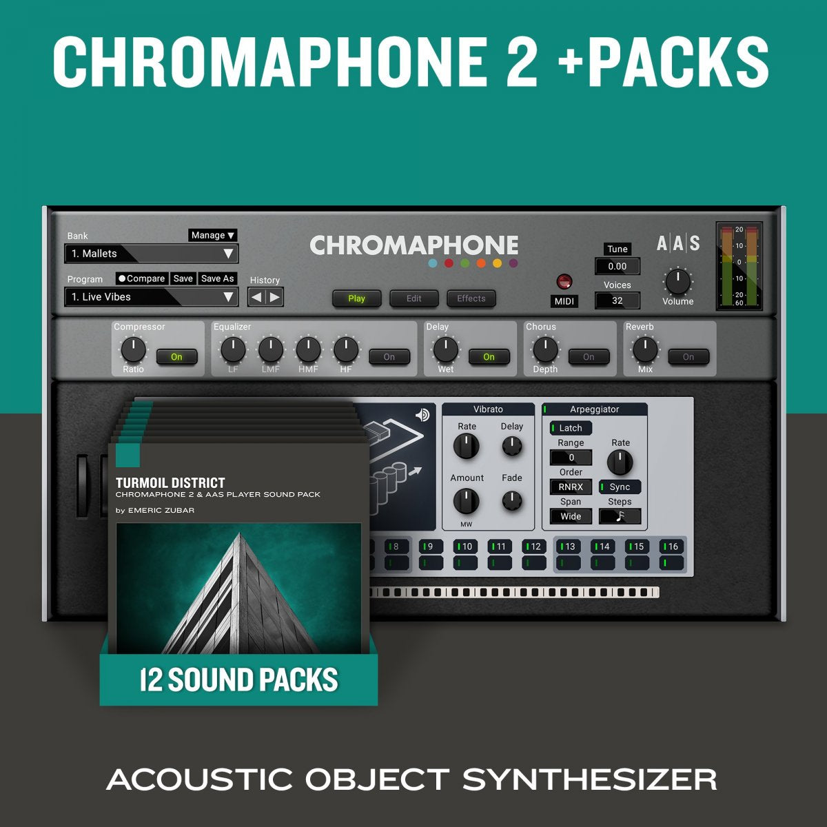 Applied Acoustics Systems Chromaphone 2 & Packs
