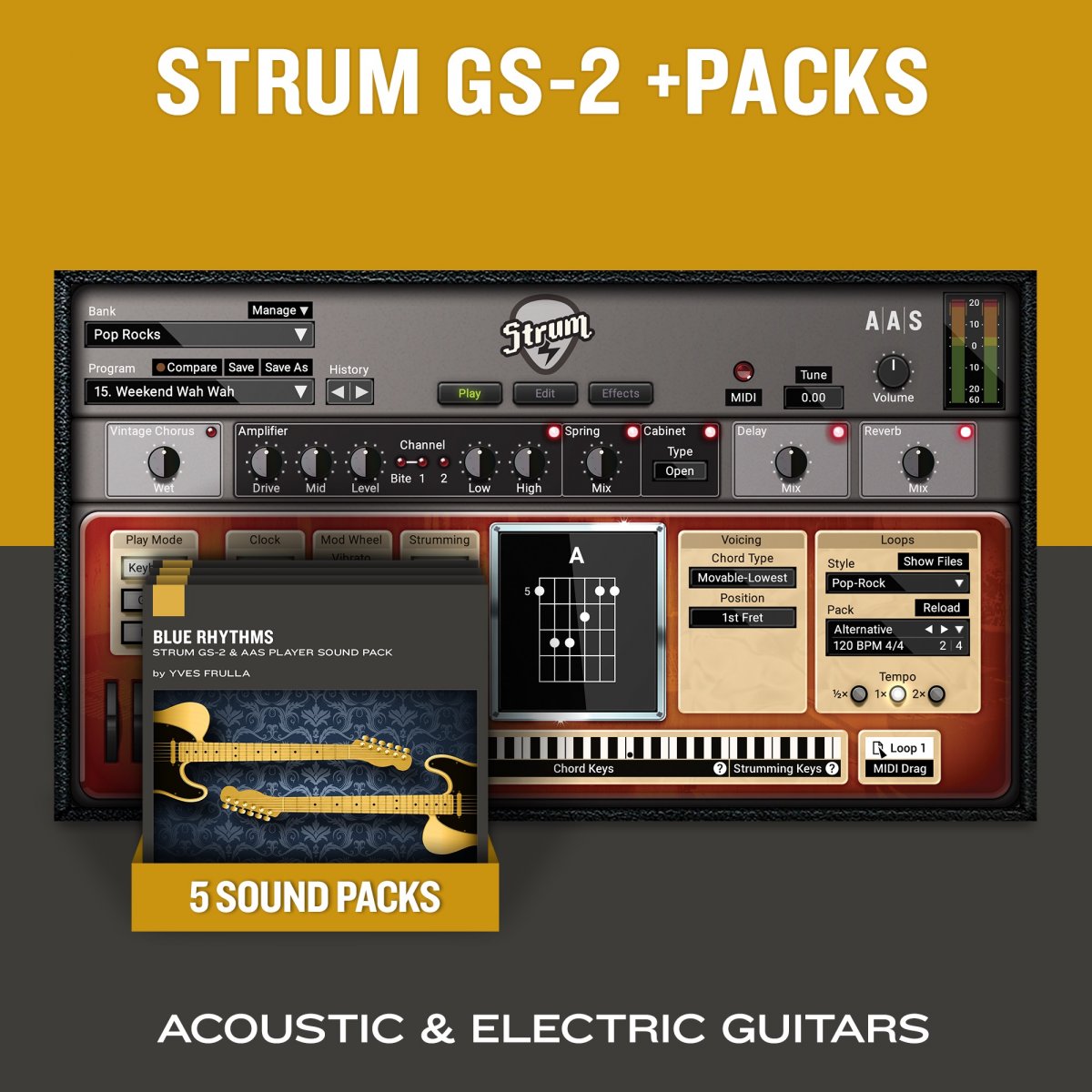Applied Acoustics Systems Strum GS-2 & Packs
