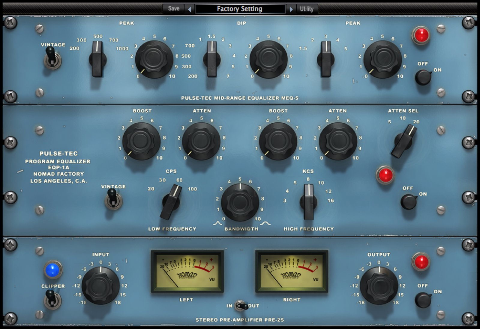 Nomad Factory Pulse-Tec EQs