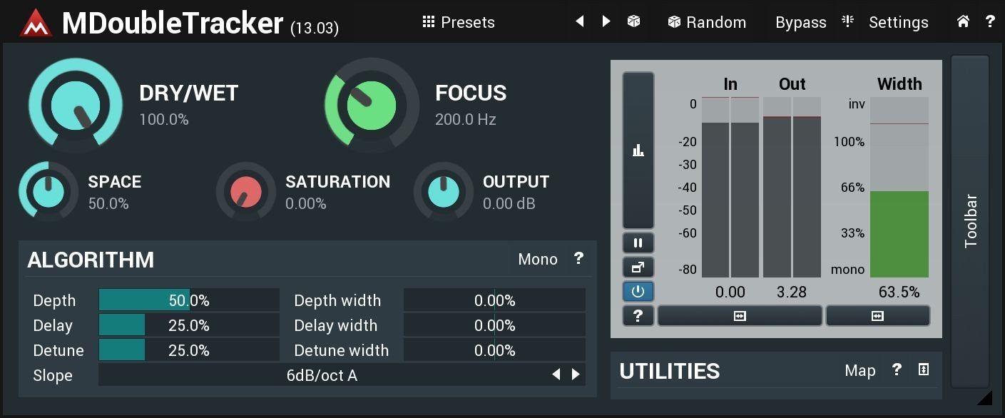 MeldaProduction MDoubleTracker