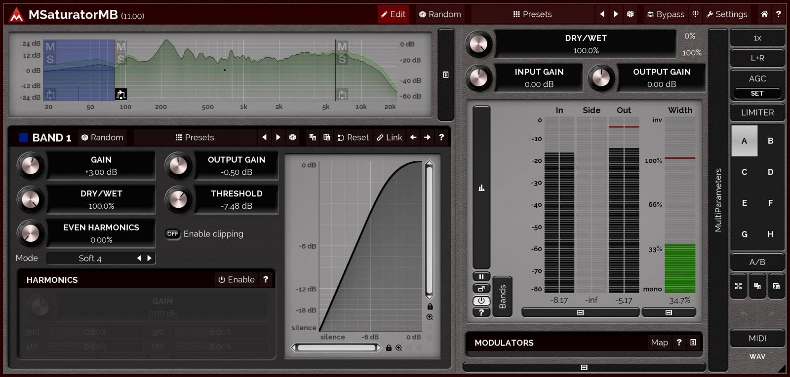 MeldaProduction MSaturatorMB