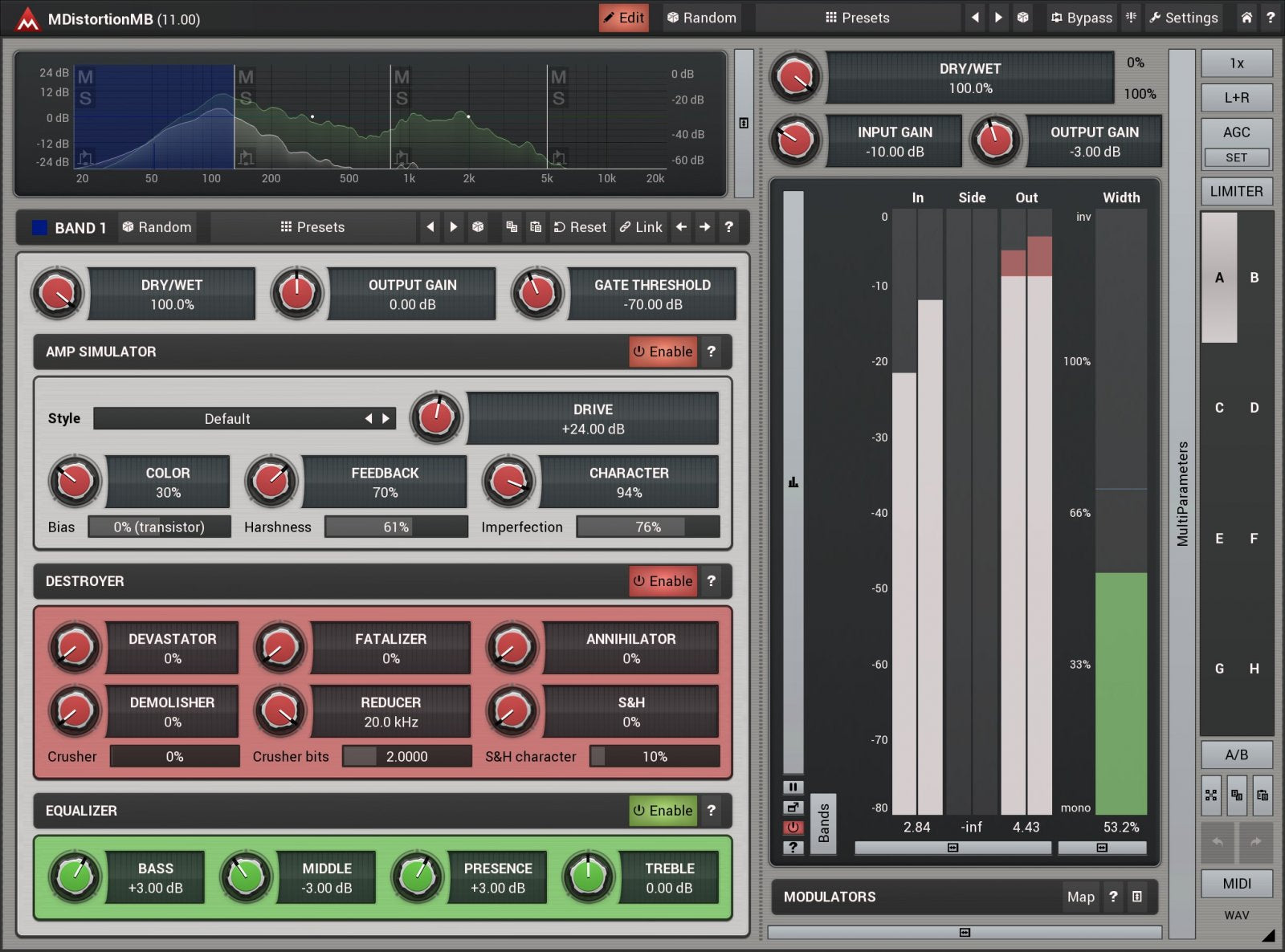 MeldaProduction MDistortionMB