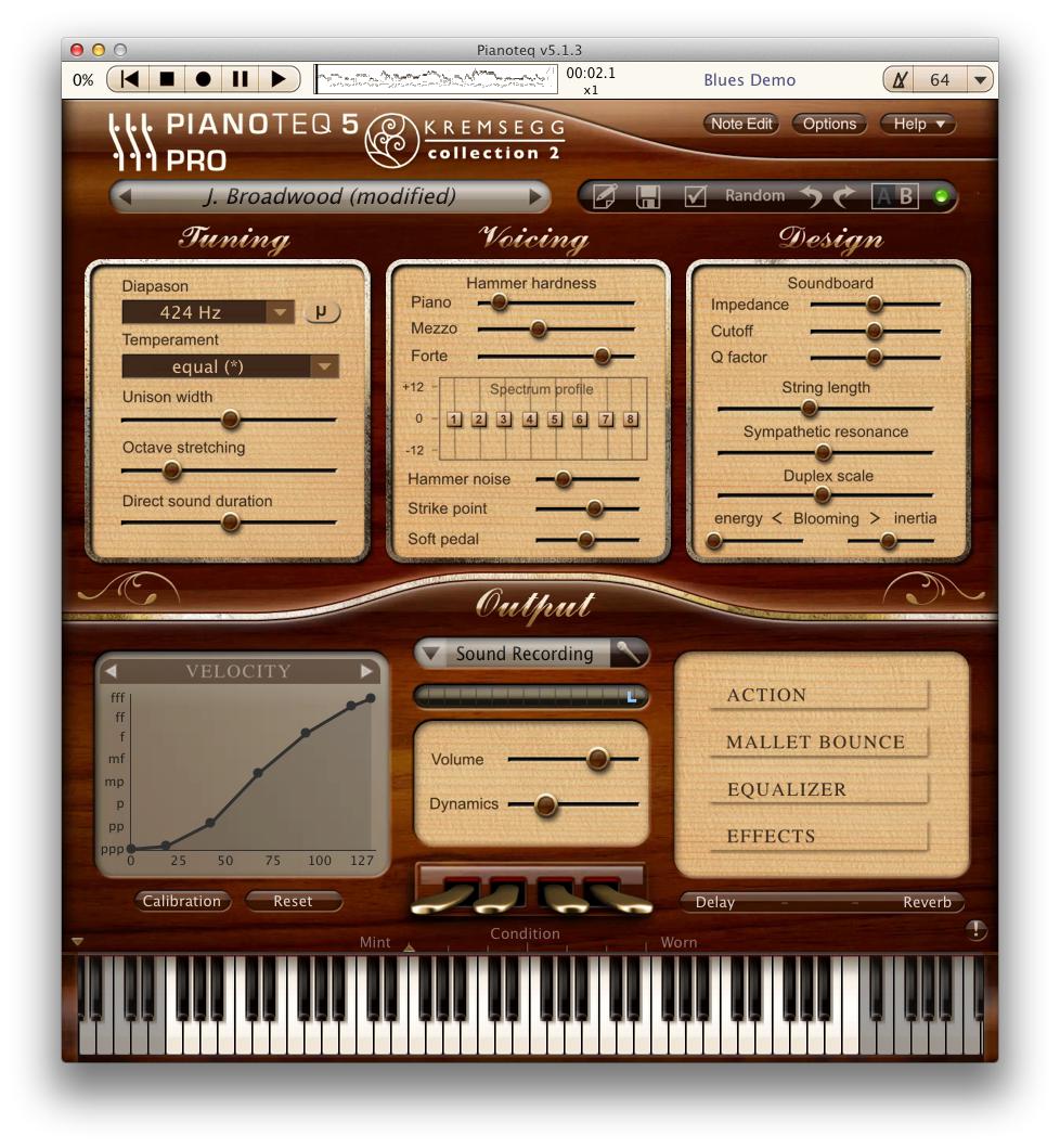 Pianoteq Kremsegg Collection 1