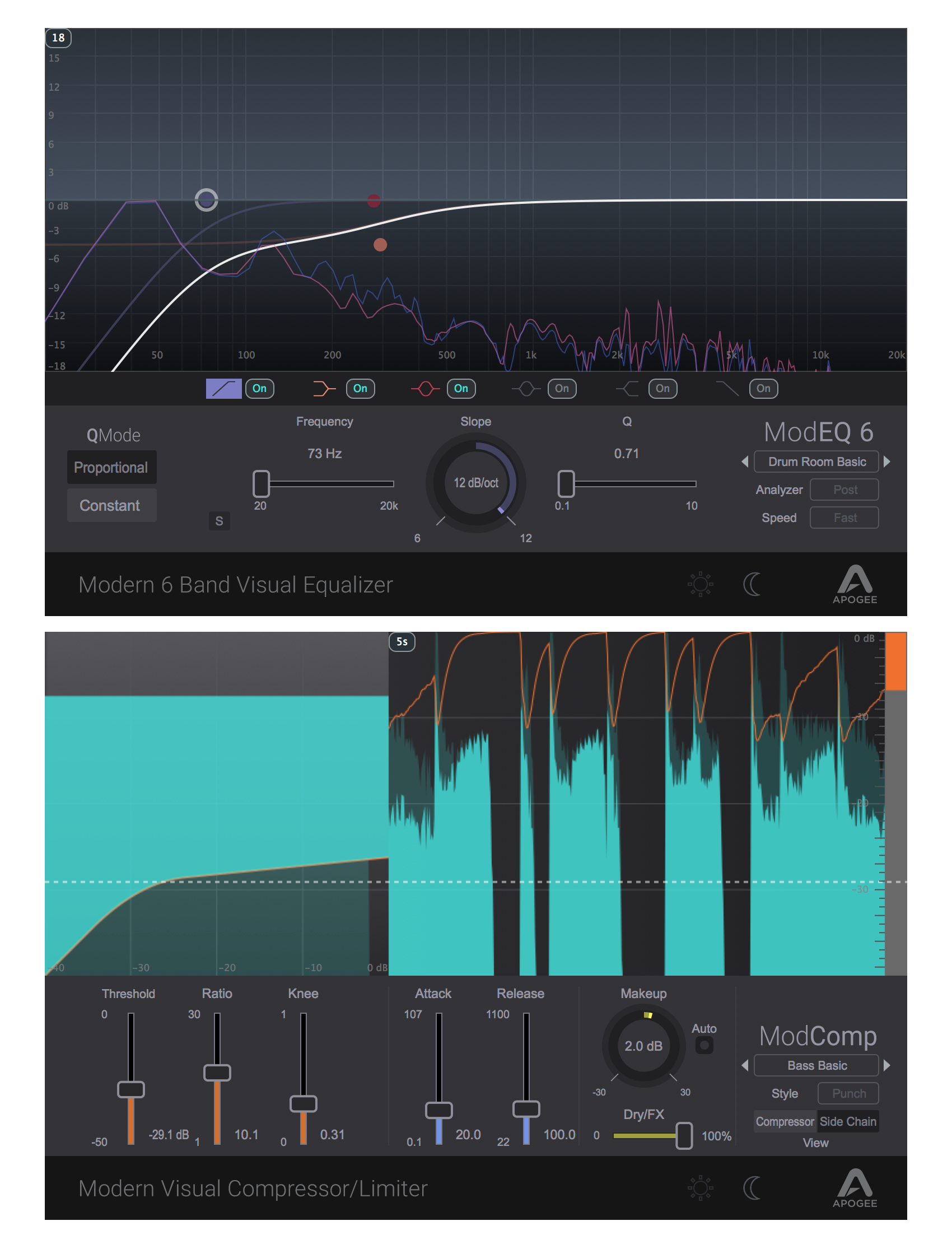 Apogee ModEQ 6 + ModComp bundle