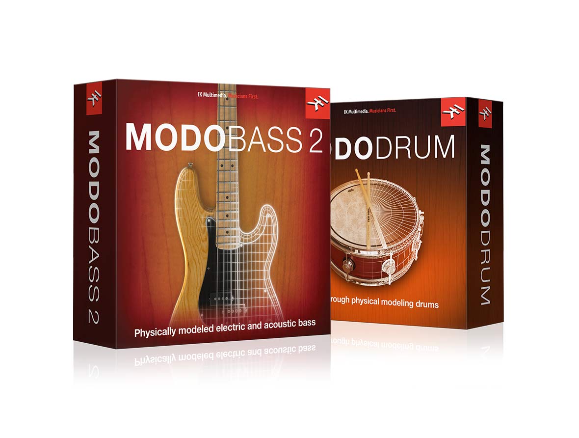 IK Multimedia MODO Bass 2 + MODO Drum 1.5 Bundle