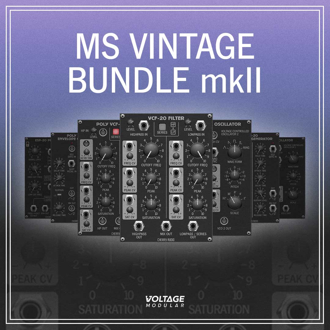 Cherry Audio MS Vintage Bundle for Voltage Modular