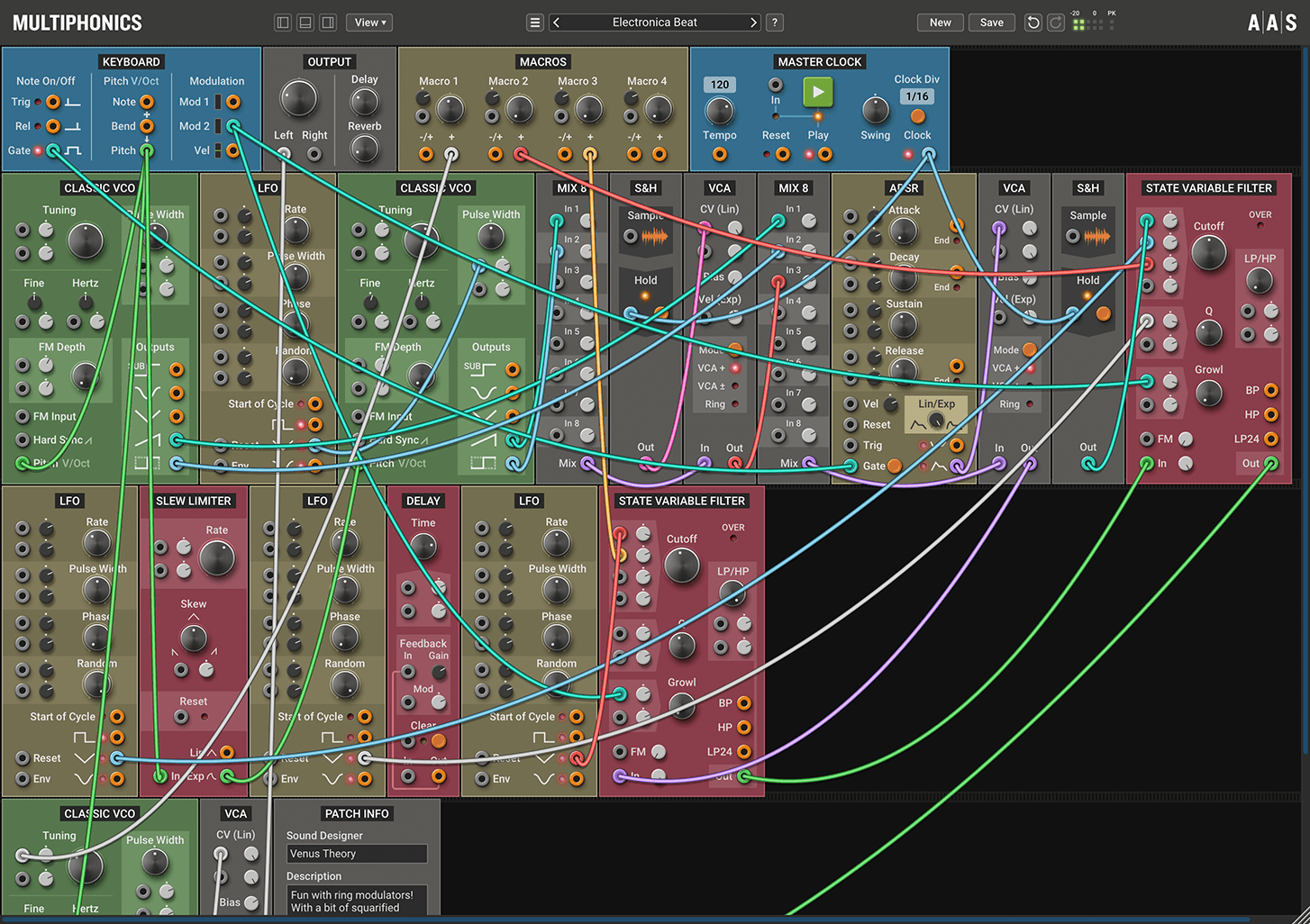 Applied Acoustics Systems Multiphonics CV-1