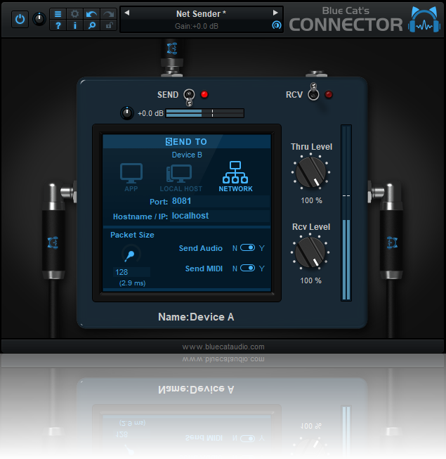 Blue Cat Audio Connector
