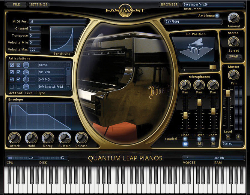 EastWest PIANOS PLATINUM BUNDLE