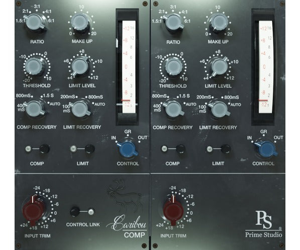 Prime Studio Caribou Compressor Graphic User Interface