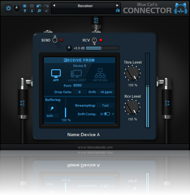 Blue Cat Audio Connector