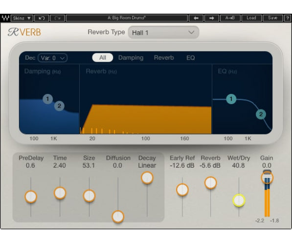 Waves Renaissance Reverb