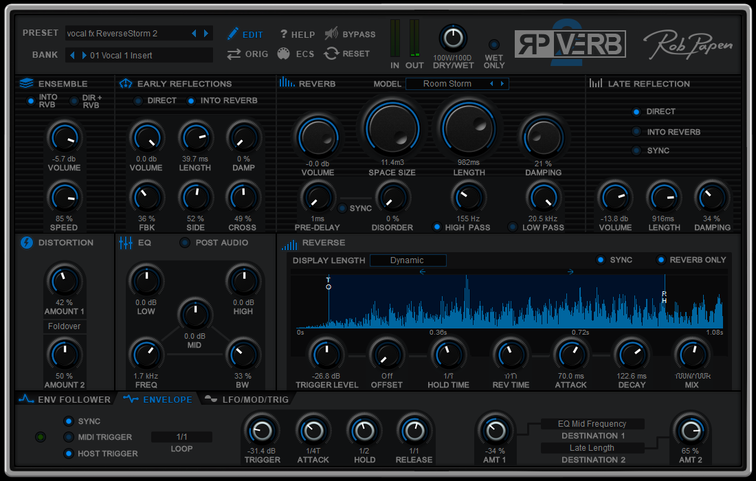 Rob Papen RP-VERB 2 & RP-Delay