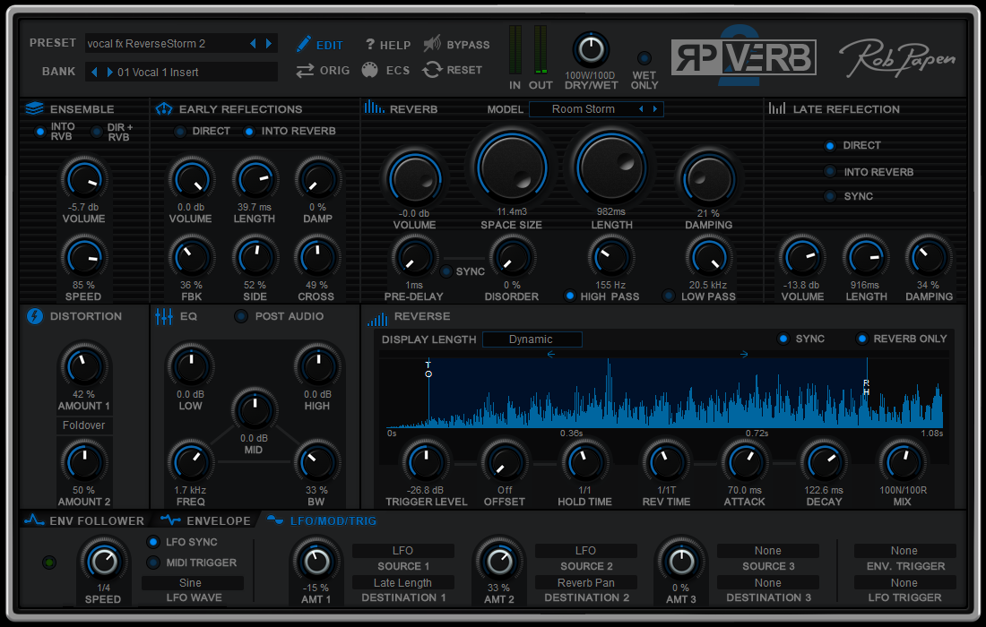 Rob Papen RP-VERB 2 & RP-Delay
