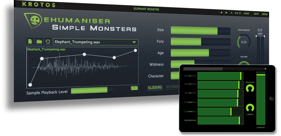 Krotos Audio Dehumaniser Simple Monsters